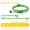 Deetenks Cat Collars 19 Pack Footprint Cat ID Collars Adjustable