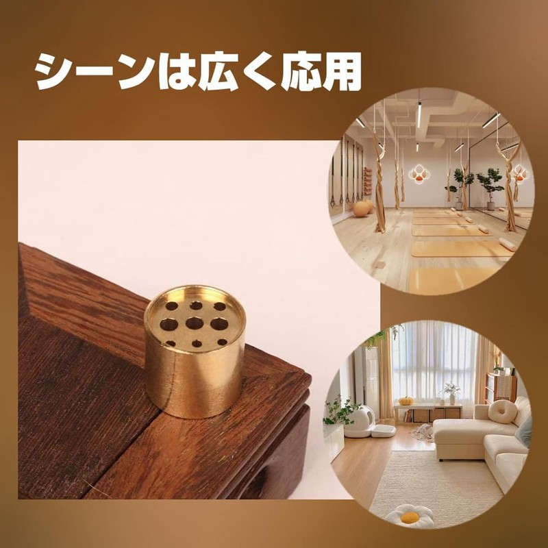 Mirhua Incense Burner, Cylindrical Incense Burner, Stylish and Convenient, For