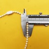 White Plastic Chain Connector for Beaded Chain for Roller Shades