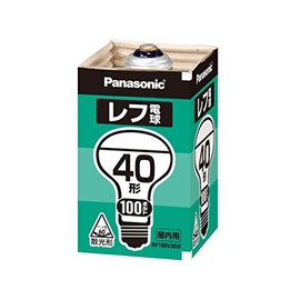 Panasonic Reflex Bulb (Indoor) E26 Base, 100 V, 40 Type, Flood Type (Beam Angle = 60°)