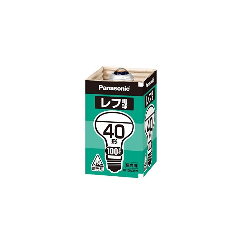 Panasonic Reflex Bulb (Indoor) E26 Base, 100 V, 40 Type,