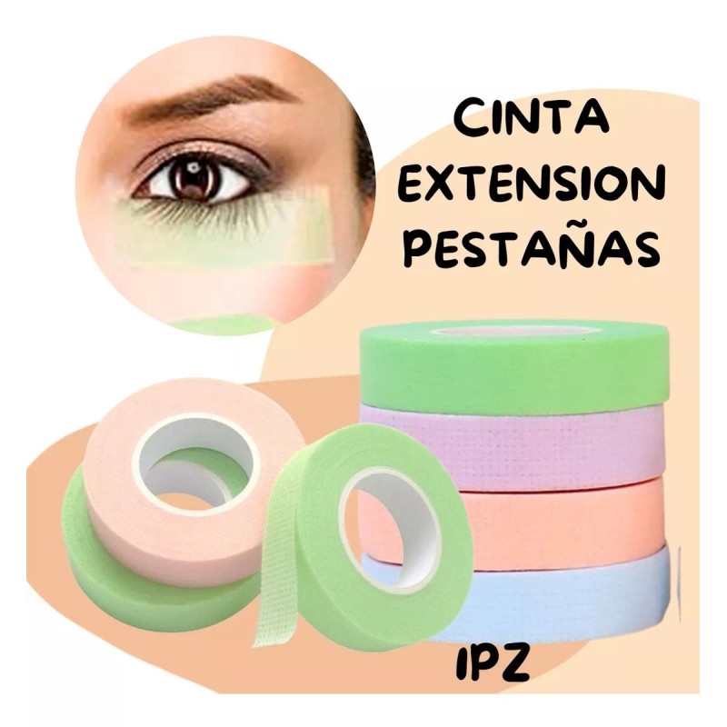 Veraly Cinta Extension Pestañas Colores Micropore Transpirable 1pz