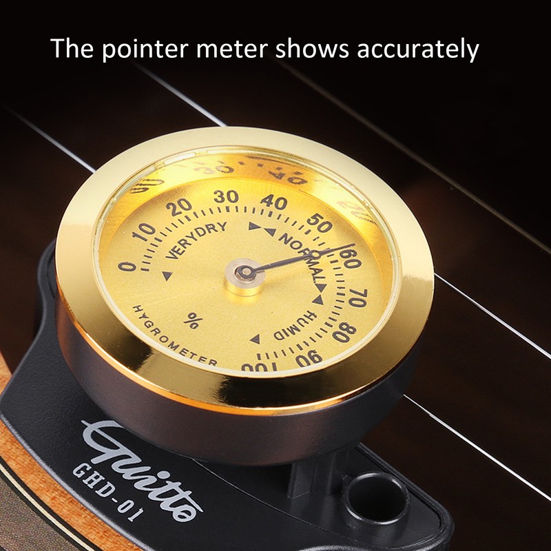 Guitar Sound Hole Humidifier Hygrometer Humidity Care Musical Instrument Accessories