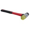 30mm Rubber & Nylon Mallet Fibre Handle Jewellers Hammer Window