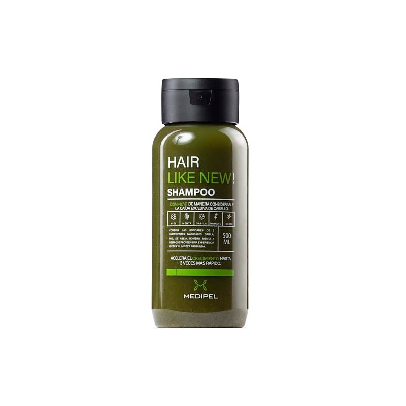 Shampoo Anticaida Ingredientes Naturales Ayuda a Reducir la Caída del