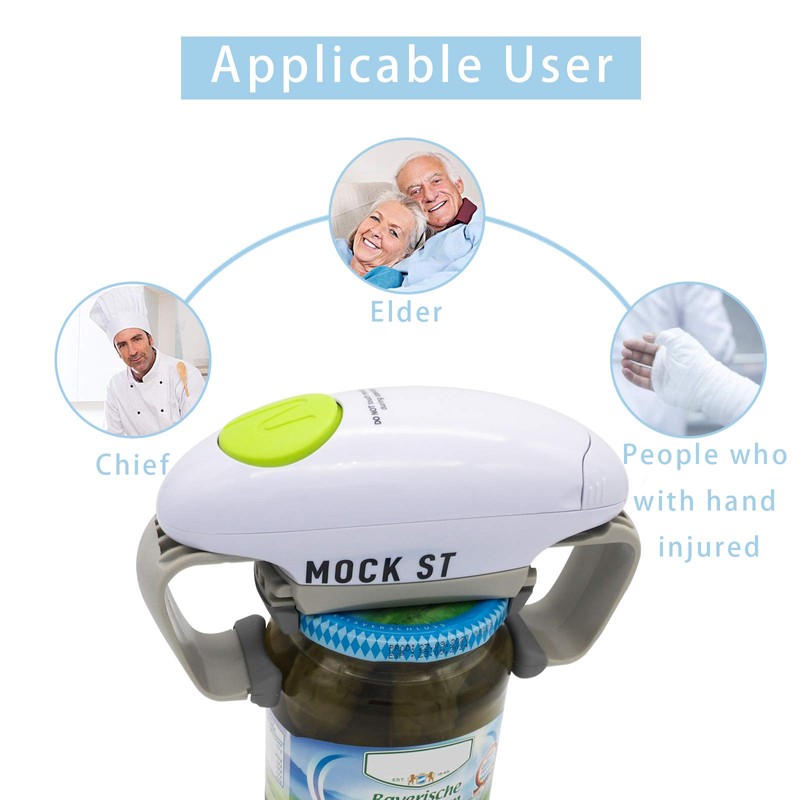 MOCK ST Electric Jar Opener, Restaurant Automatic Jar Opener for