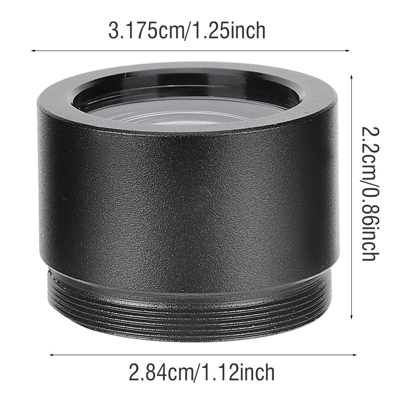 Datyson 2X Eyepiece End Magnification Lens Astronomical Telescope Accessories Black