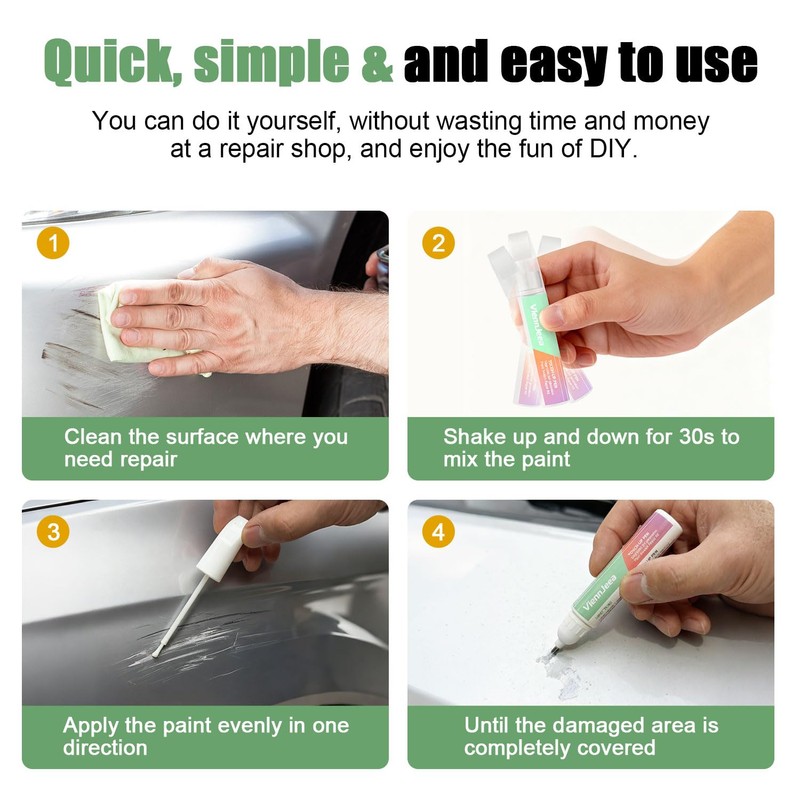 3rd-Generation for Lexus Touch Up Paint for Cars 2-in-1 Pen
