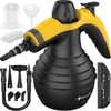 Pressurized Handheld Steam Cleaner with 10pcs Accessories & Safety Lock,