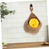 CHILDWEET 3pcs Bohemian Wall Teardrop Baskets Stylish Fruit Vegetable Storage