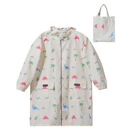 Kids Raincoat Girls Boys Rain Jacket Hooded Rain Poncho Rainproof Cape Rainwear Reusable Outwear S/2-4 Years