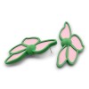 Unbranded Floral Two Tone Pierced Earrings - 3D Printed -