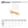 FORCE 305449 Children's Gloves ANT Gray/White Size M