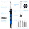 WinGluge 80 W Soldering Iron Set, Soldering Station with Temperature