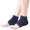 Standard color combination heel crack care half socks navy, 30g, 1 piece, 2 pieces / 스테디얼 배색 뒷꿈치 갈라짐 케어 반양말 네이비, 30g, 1개, 2개입