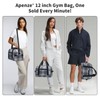 Small Gym Bag Carry On Bag - 12 inch Mini