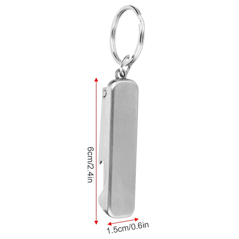 Mini Key Ring Tool,Portable 2 in 1 Mini Tool with