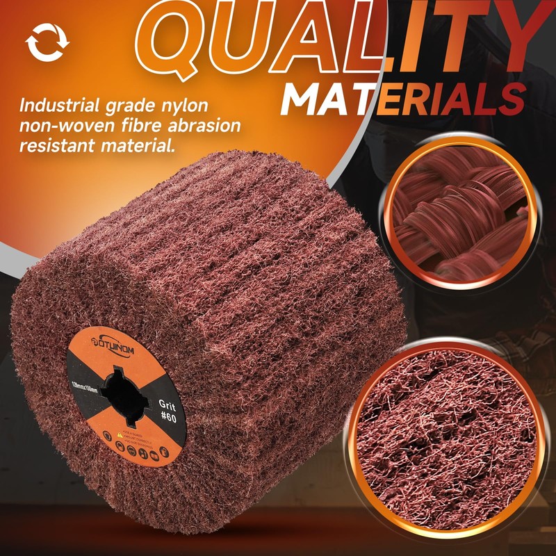 Non-Woven Wheel Surface Conditioning Tool, 60 Grit 120 x 100