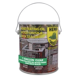 Premium Outdoor Wood Stain & Sealer, Semi-Transparent, UV Protection, Waterproof (Redwood, 1 Gallon)