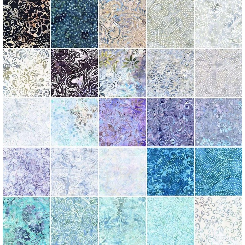 Mountain Meadow - Sprigs, Moon - Tonga-B5265 MOON