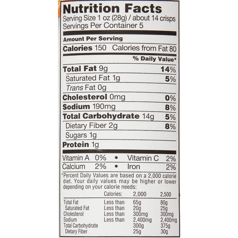 Sensible Portions Stacked Garden Veggie Chips, Cheddar, 5 oz (Pack