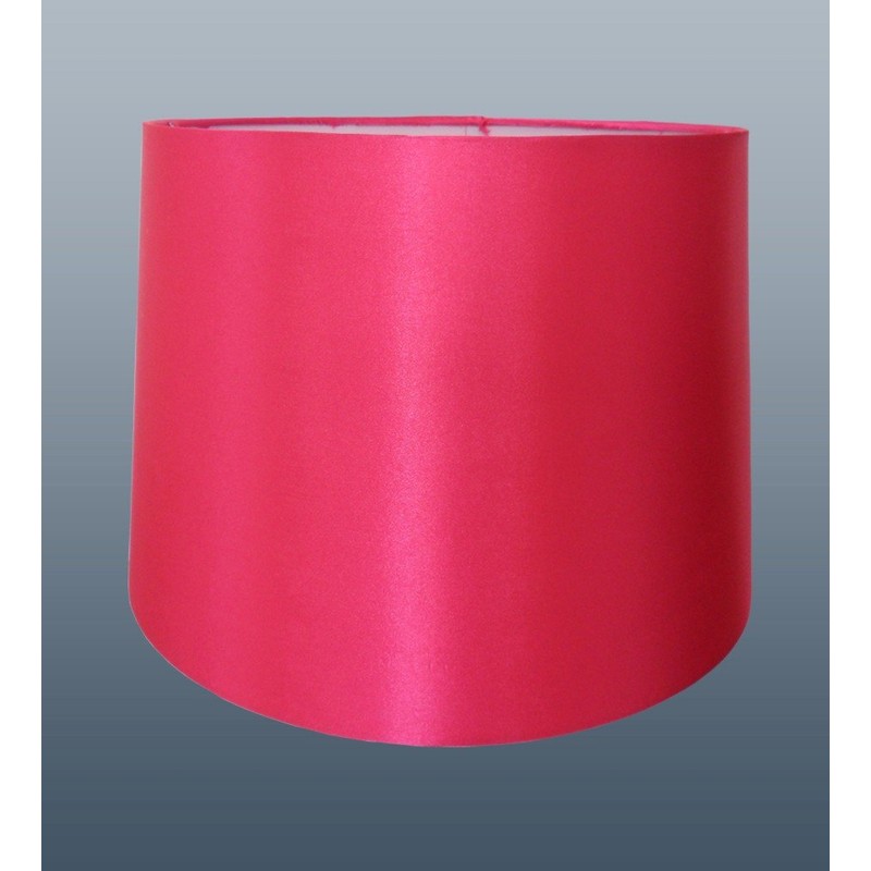 10" Faux Silk Hot Pink Lampshade