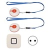 Elderly Monitoring Call Button 4 Gear Volume Adjustment Wireless ABS