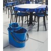 Ramon Hygiene Deluxe 12 Litre Mop Bucket with Raised Cone