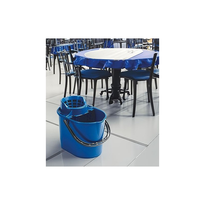 Ramon Hygiene Deluxe 12 Litre Mop Bucket with Raised Cone