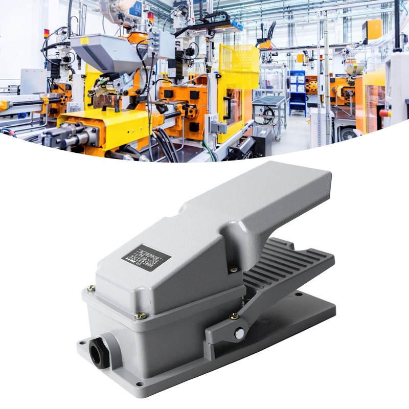 Machine Tool Treadle Switch 1NC 1NO Silver Contact Self Reset