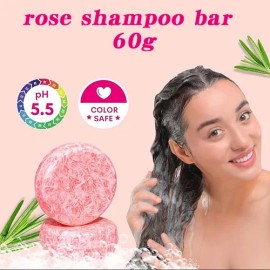 Champú E Soap Rose Para Lavar El Cabello, 60 G, Con Cleaning