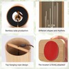 OLizee® Natural Bamboo Healing Wind Chime Decorative Meditation Chime Melodious
