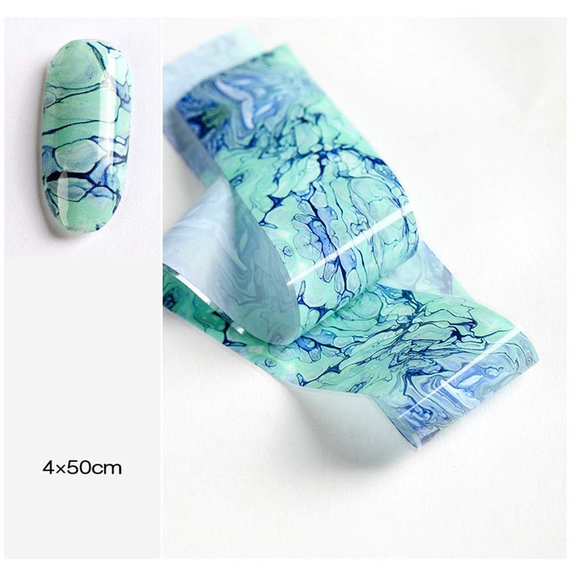 10 Stickers 50cm Laser Starry Sky Nail Foil Nail Decor