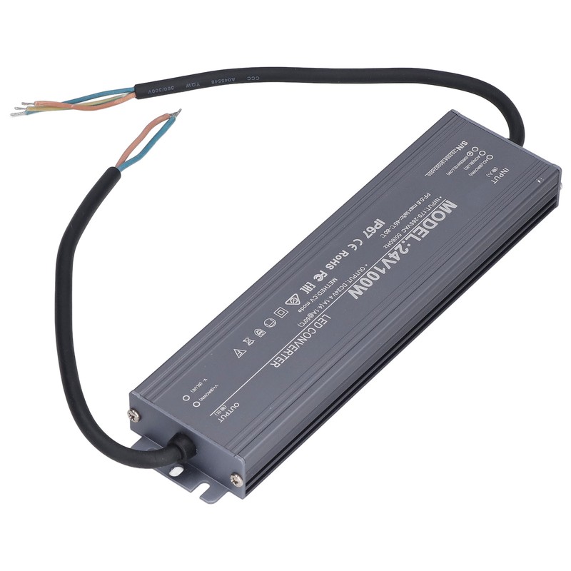 IP67 Waterproof Power Supply Copper Core Cable LED Driver Transformer