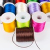LEREATI Satin Cord 1.5mm x 100m Nylon Cord Bracelet Thread