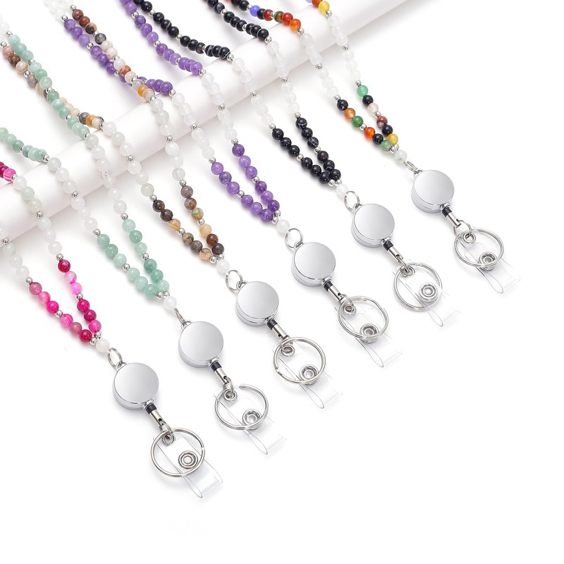 MORSUNBELA Lanyard for Hanging, Card Case with Strap, Lanyard Badge
