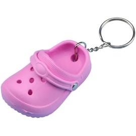 ColorFUL BLING - Llavero con dije para mujer, bonito estilo zapato, llavero para niñas y niños, regalo creativo de cumpleaños