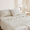 Linen Closet Luxury Cotton 144 Thread Count Organic Cotton 3-Piece