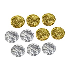 WOONEKY 10pcs Hair Care Heat Thermal Caps Aluminum Foil Bath Hoods for Deep Conditioning Reusable Salon Supplies Hair Processing Caps No Electricity Needed