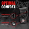 Tapout Bixby 960009 Boxing Gloves Faux Leather 12 oz Black