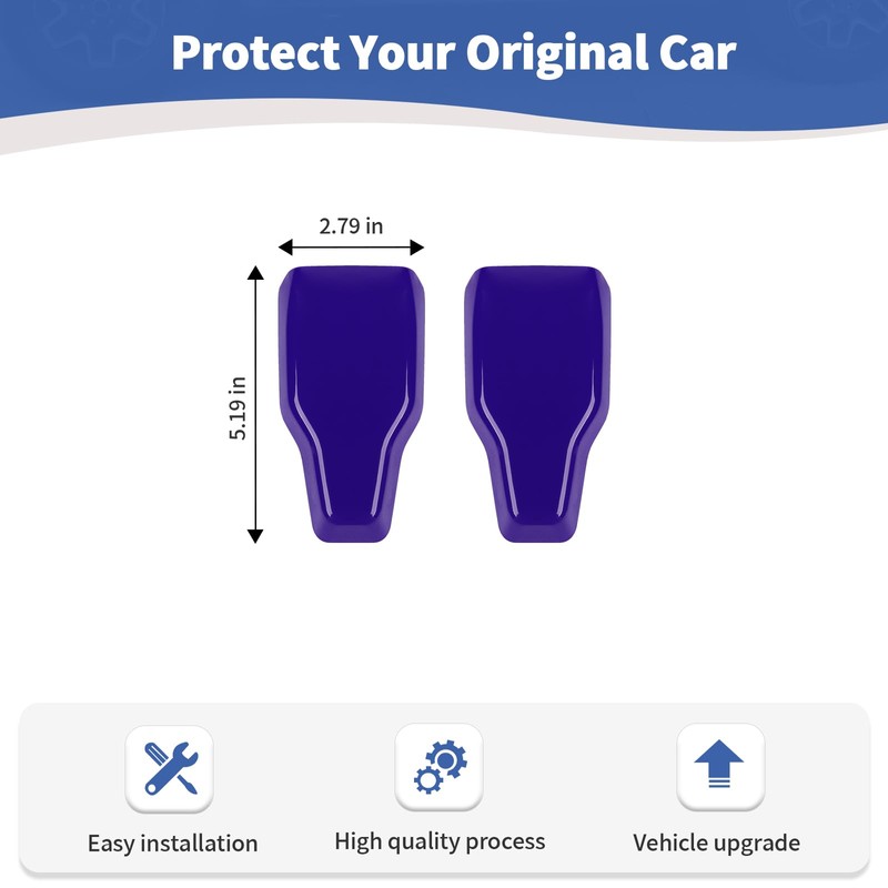 RT-TCZ for Jeep JL Rear Window Hinge Trim Cover Decals