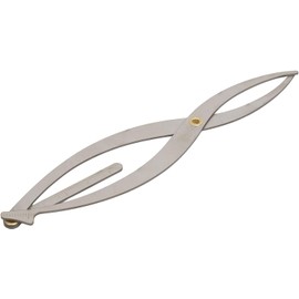 Generic Regla para Cejas Microblading, Herramienta de Medición Simétrica de Acero Versátil para Artistas de Maquillaje Permanente, Individuos (SILVER)