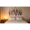 5 Pack Moon Phase Dreamcatcher Set Boho Wall Decor, Boho