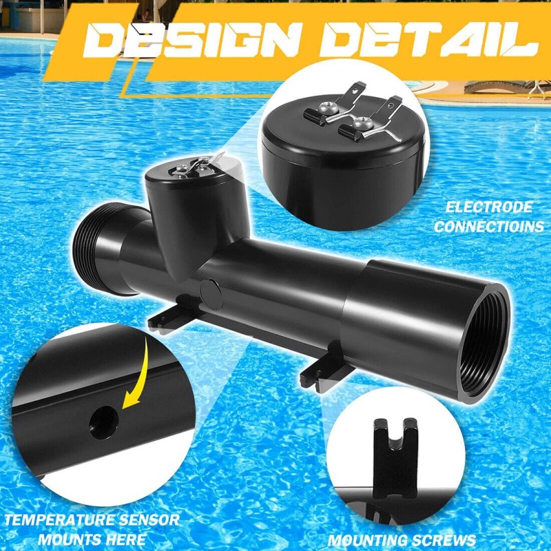 for Hybrid 4CH4002-R Pool Cleaner Ionizer Chamber Replace for Hybrid
