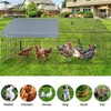 Walk In Chicken Coop Run Metal Chicken Hen House Poultry