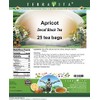 Apricot Decaf Black Tea (25 tea bags, ZIN: 529794)