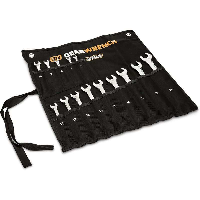 GEARWRENCH 14 Piece 6 Point Combination Metric Wrench Set |