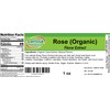 Rose Flavor Extract (Organic) (1 oz, ZIN: 527369)