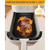Air Fryer Silicone Liners Collapsible 2-Pack for bella 4Qt(3.3lb) Slim