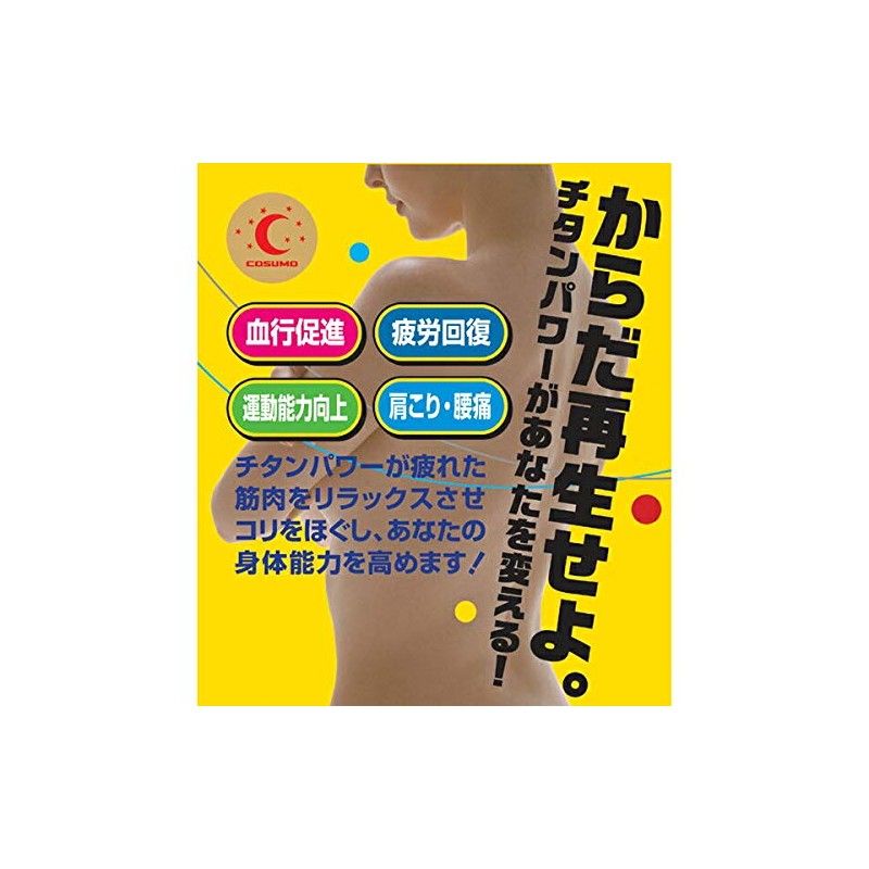Nichin Medical Equipment Cosmo Titanium Tape 120 Patches 781771